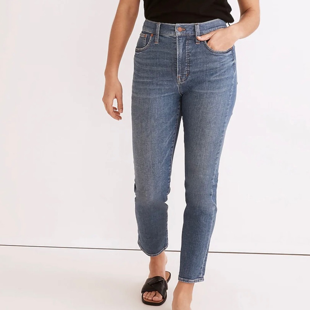 Madewell perfect vintage jeans in finney wash